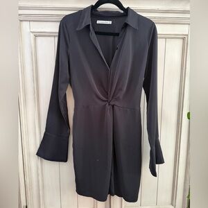 Abercrombie & Fitch Black Long Sleeve Dress
